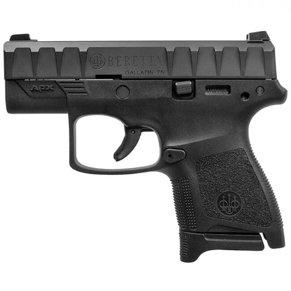 Beretta APX Carry 9mm Striker-Fired Black Pistol 8Rd (1), 6Rd (1) Mags JAXN920
