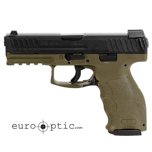 Heckler Koch VP9 9mm 10rd OD Green Pistol 700009GRLEL-A5