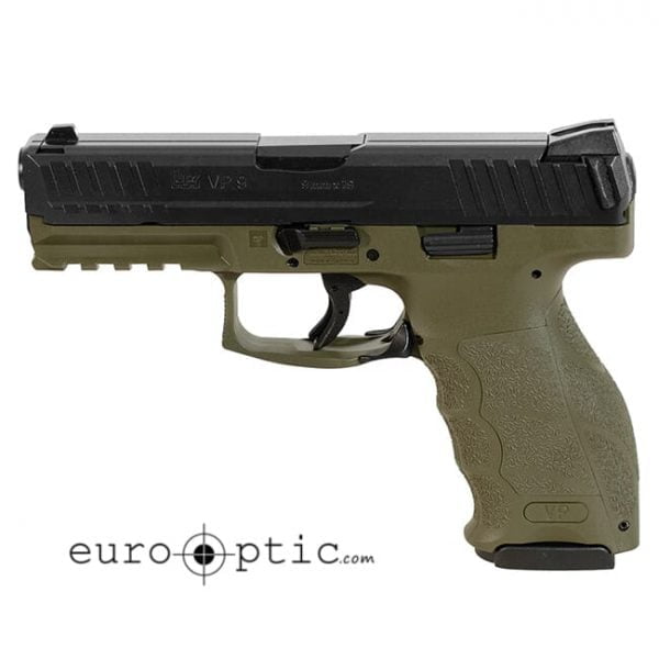 Heckler Koch VP9 9mm OD Green Pistol (2) 10rd mags 700009GR-A5