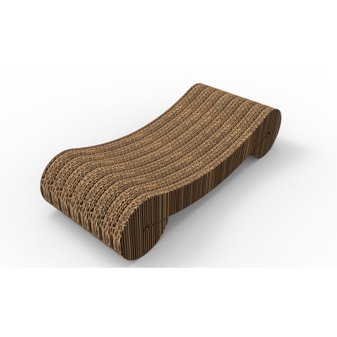 Zoovilla Cat Scratcher 2 Piece Replacement Beds, 5.9" H