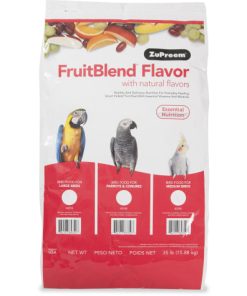 ZuPreem FruitBlend Flavors Bird Food For Medium Birds, 35 LBS