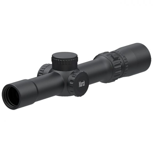 March Compact 1-10x24 Di-plex Reticle 1/4MOA Riflescope D10V24