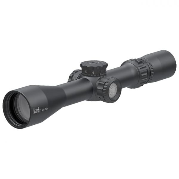 March Compact Tactical 2.5-25x42 MML Reticle 0.1MIL Illuminated Riflescope D25V42TIML