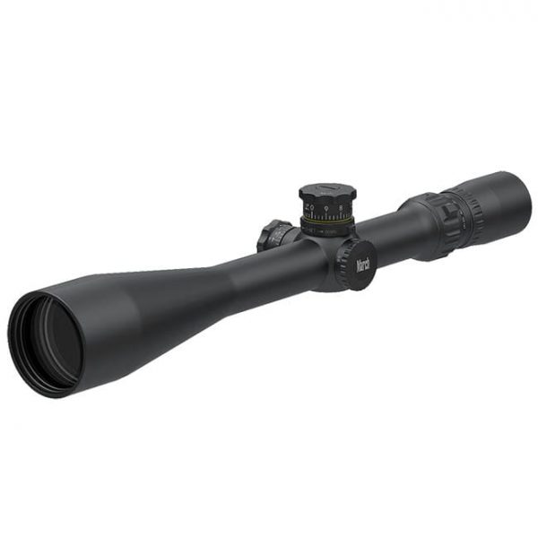 March Tactical 10-60x52 MTR-FT Reticle 1/8MOA Riflescope D60V52TM