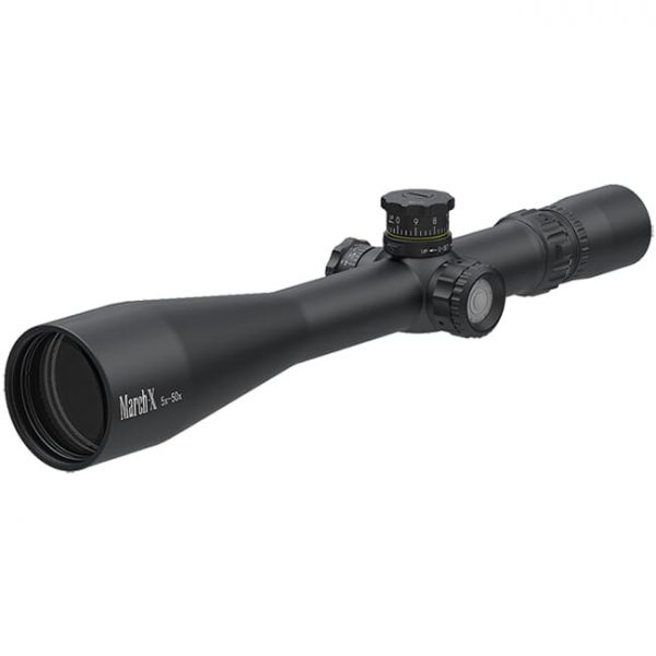 March X Tactical 5-50x56 MTR-2 Reticle 1/8MOA Illuminated Riflescope D50V56TI