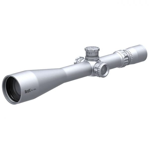 March X Tactical 8-80x56 Silver MTR-FT Reticle 1/8MOA Illuminated Riflescope D80V56STI