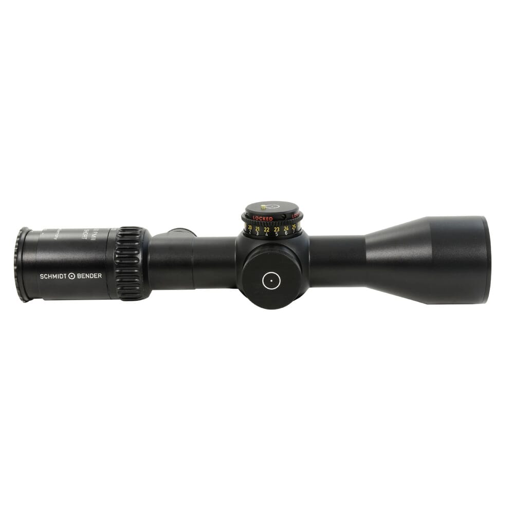 Schmidt Bender 5-20x50 PM II Ultra Short LP P4F 1cm cw DT MTC LT / ST ZS CT Black Riflescope 673-911-972-F2-E9