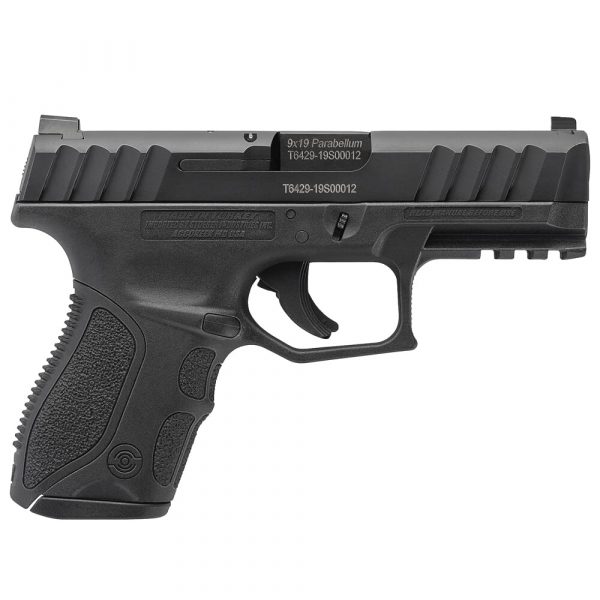 Stoeger STR-9C Compact 9mm Black Pistol w/ (1) 13Rd Mag & Med Backstraps 31730