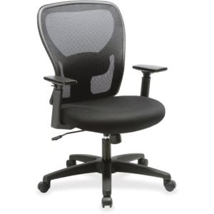 Lorell Mid-Back Task Chair, Black (LLR83307)