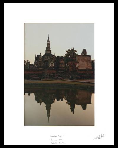 , "Sukhothai Sunset"
