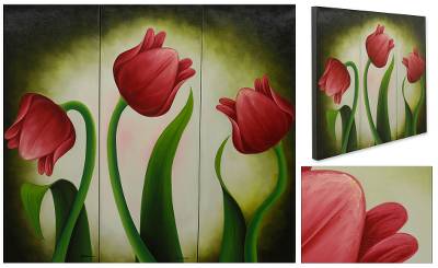 , "Red Tulips"