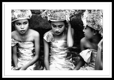 , "Young Balinese Girls"