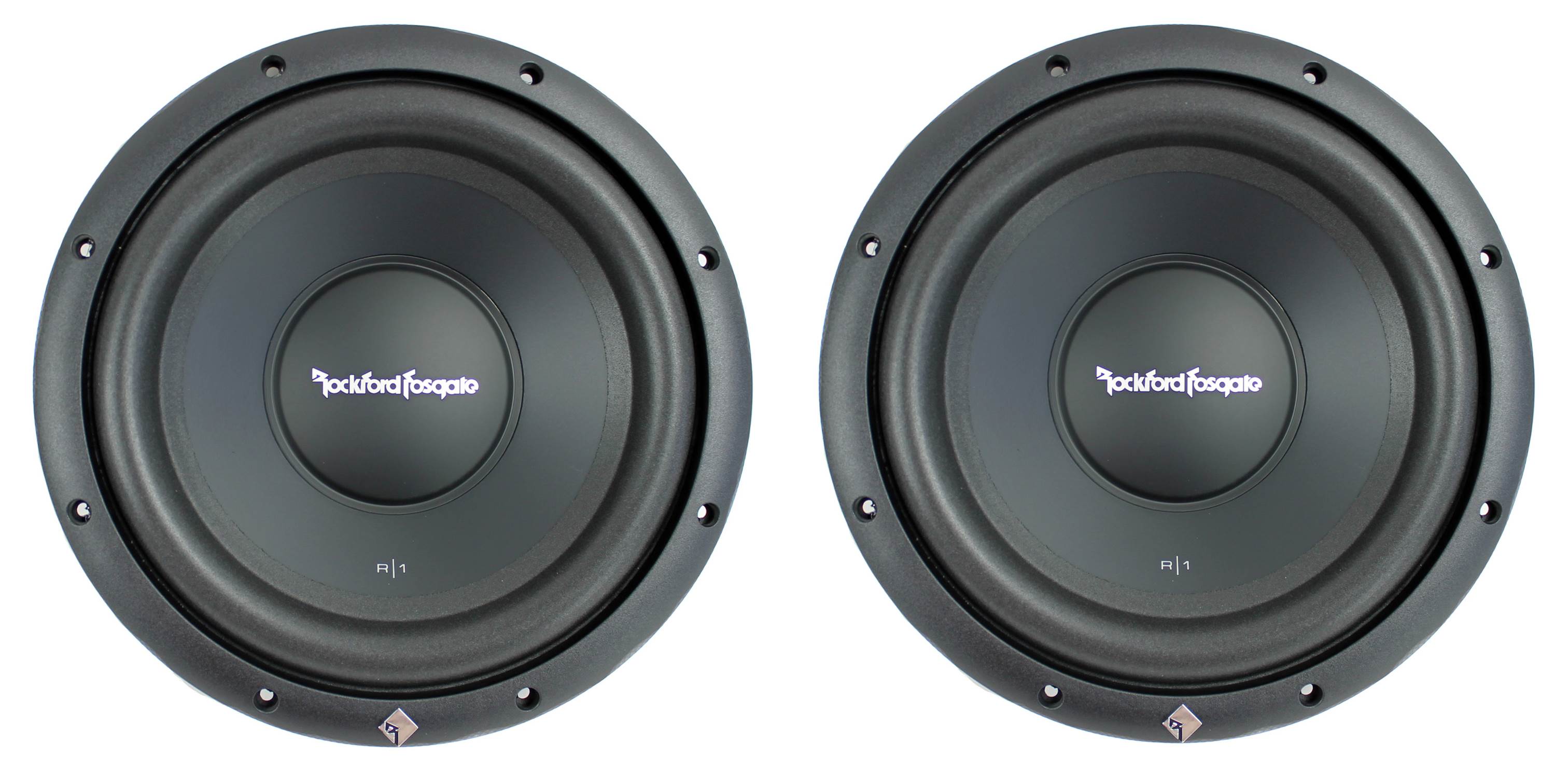 (2) Rockford Fosgate R1S4-10 Prime 10" 800 Watt 4 Ohm Car Audio Subwoofers Subs