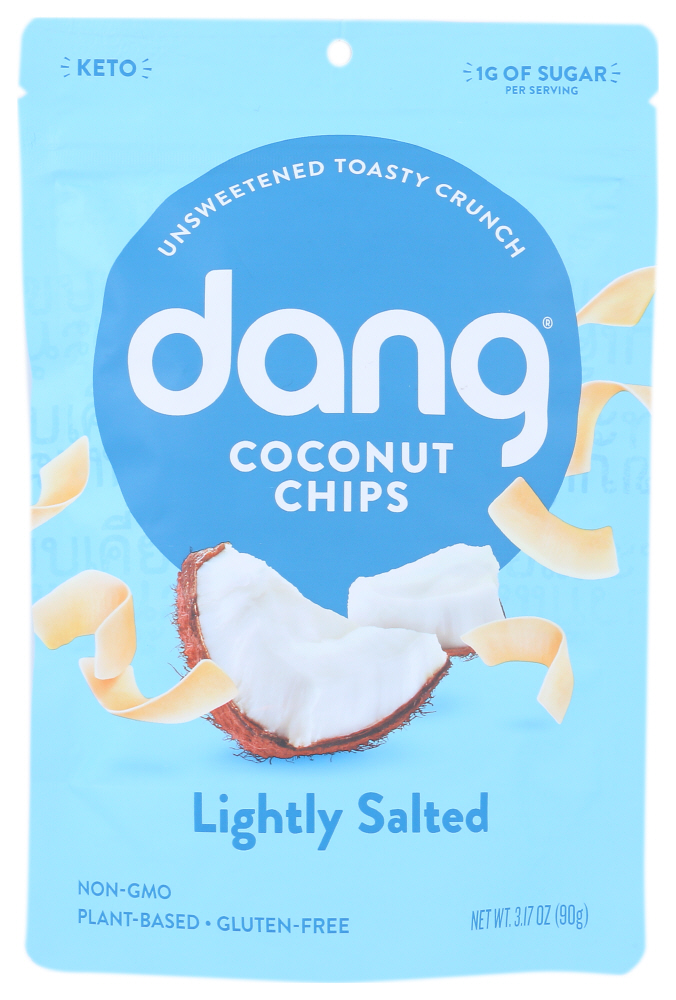 (12 Pack) Dang Coconut Chips, Original Recipe, 3.17 Oz.