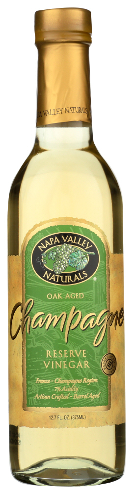 (12 Pack) Napa Valley Naturals Champagne Reserve Wine Vinegar, 12.7 Fl Oz.