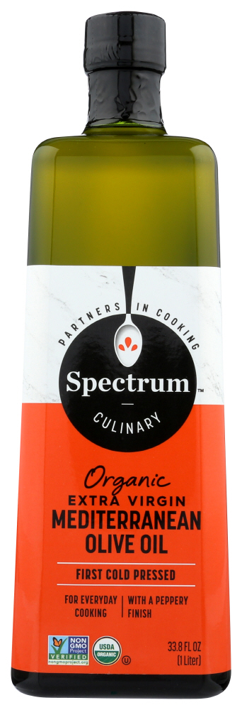 (6 Pack) Spectrum Naturals Organic Extra Virgin Mediterranean Olive Oil