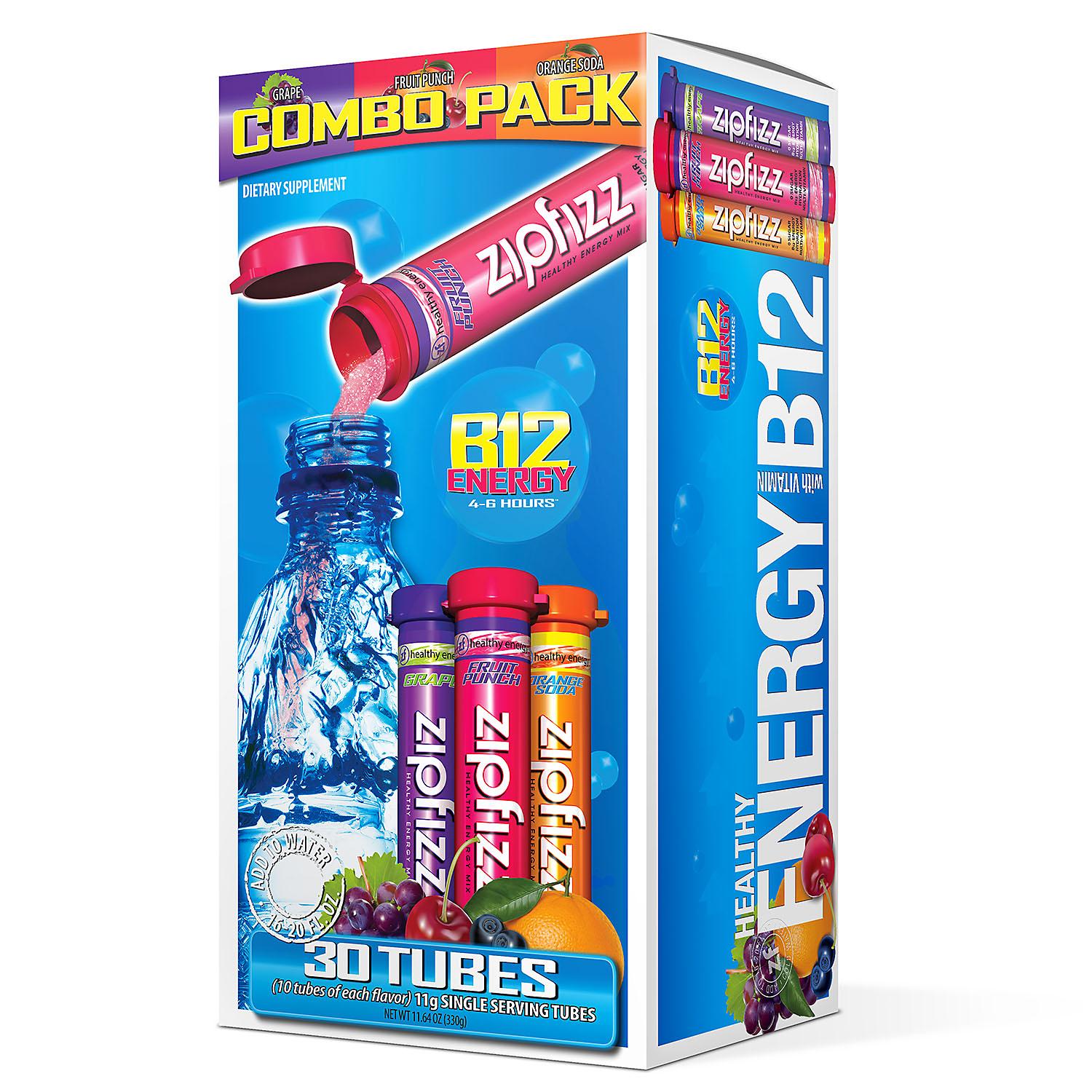 Zipfizz Drink Mix Combo Pack (30 Count)