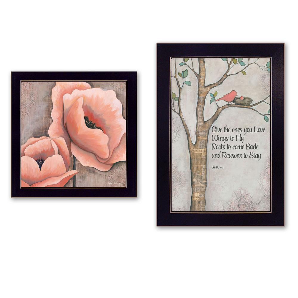 "Ones You Love" 2-Piece Vignette by Kenda Runnels, Black Frame