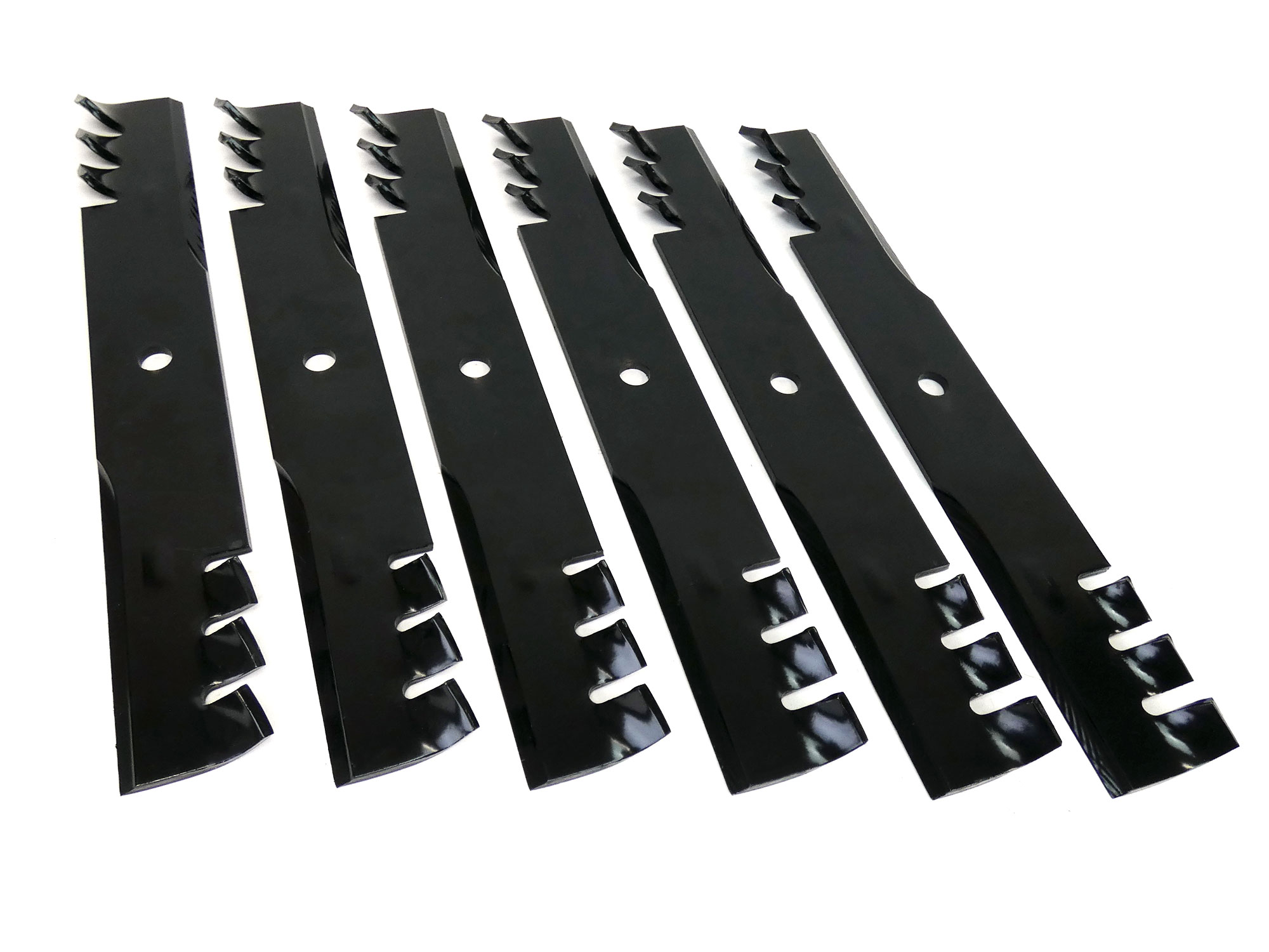 (6) Heavy Duty Gator Mulching Blades for 36" 50" 52" and 54" Mower Decks