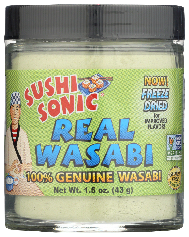 (12 Pack) Sushi Sonic Freeze-Dried Real Wasabi, 1.5 Oz.