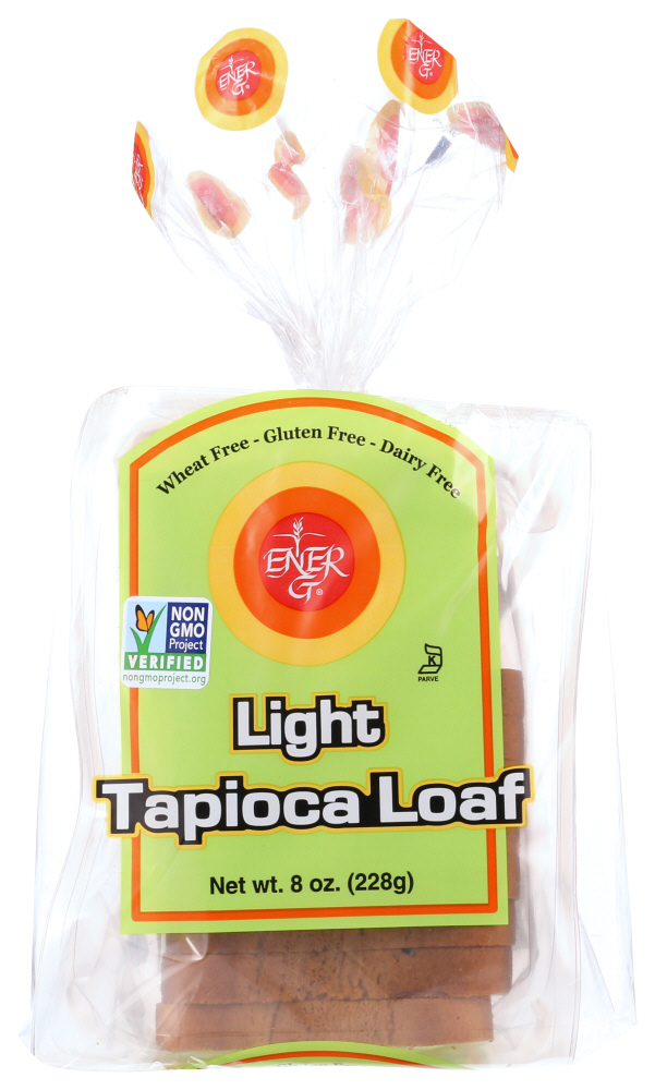(6 Pack) Ener-G Foods Loaf Light Tapioca, 8 Oz
