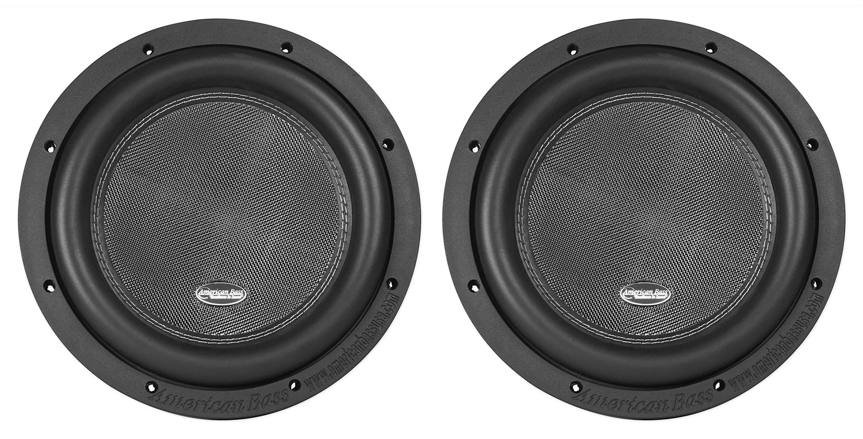 (2) American Bass XR-10D2 2000w 10" Competition Car Subwoofers w/ 3" Voice Coils