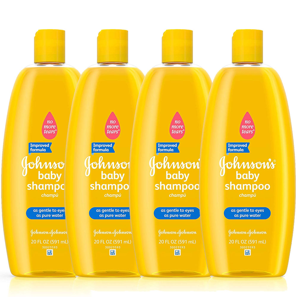 (4 Pack) Johnson's Baby Shampoo - No More Tears - 20 fl oz