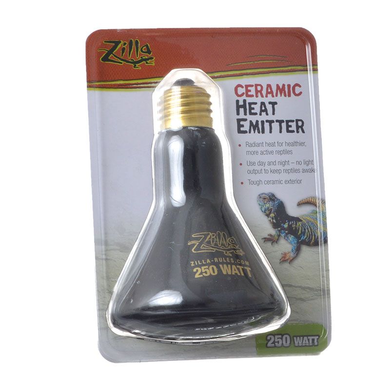 Zilla Ceramic Heat Emitter Bulb 250 Watt