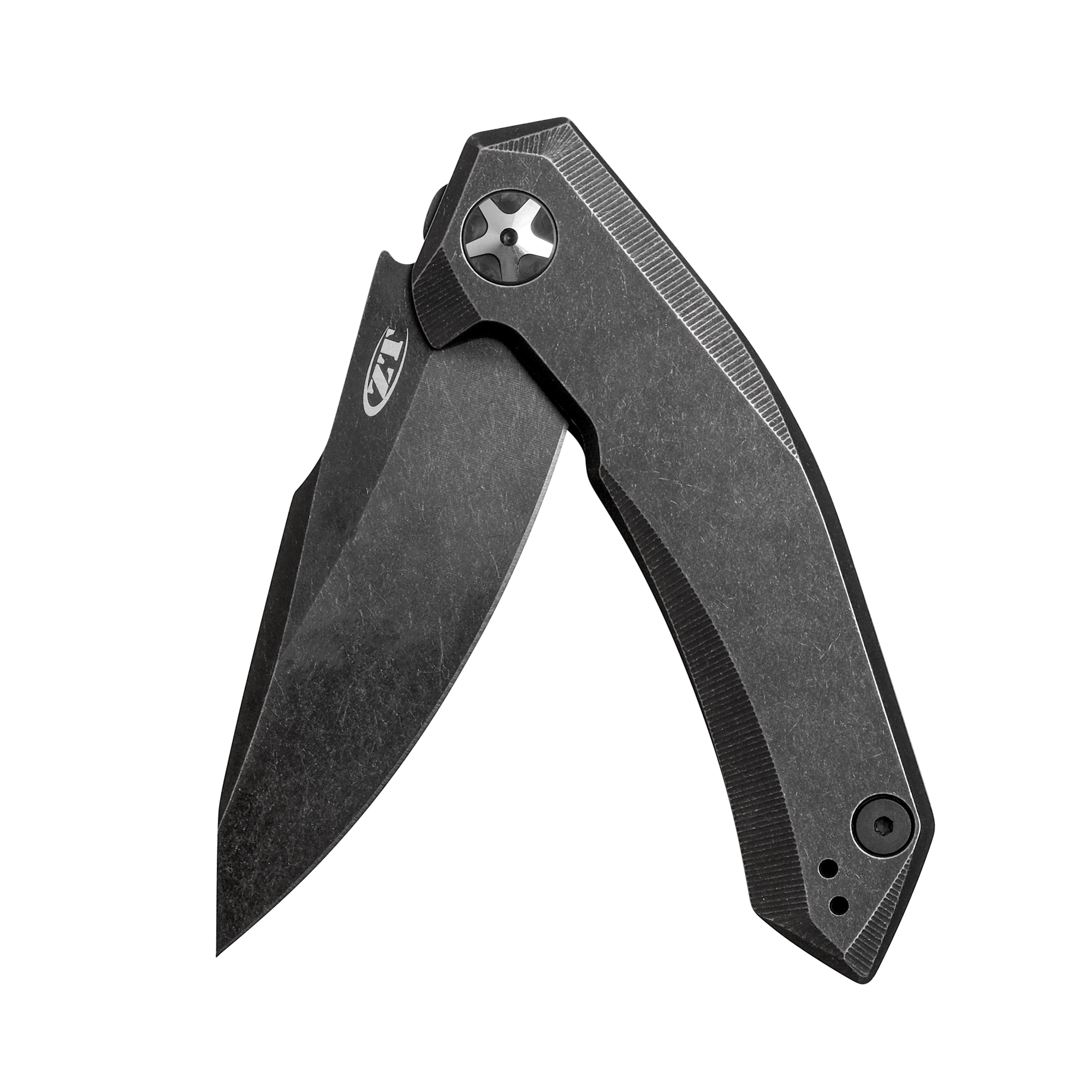 Zero Tolerance 0095BW; KVT Folder Features 3.6 Inch S35VN Crucible Steel Blade with Tungsten DLC Blackwash Finish