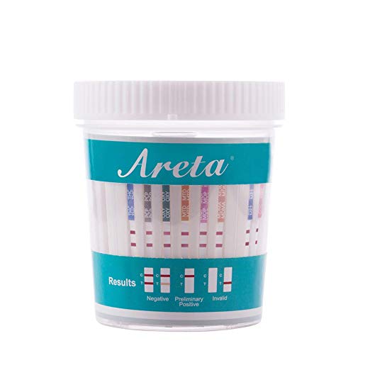 (25 Pack) Areta 12 Panel Instant Urine Drug Test Cup ACDOA-6125B