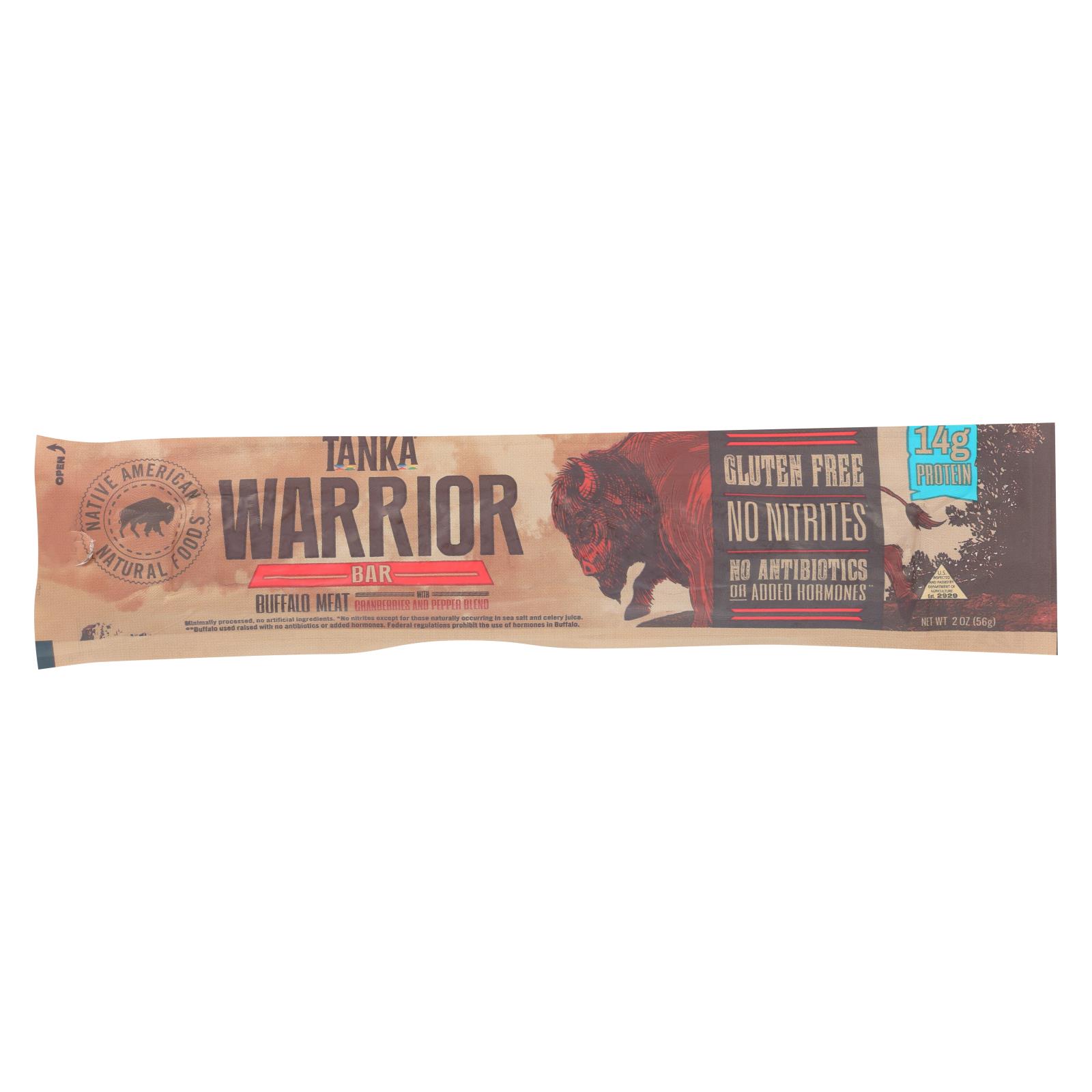 (12 Pack) Tanka Bar Onnit Warrior Bar, 2 Oz