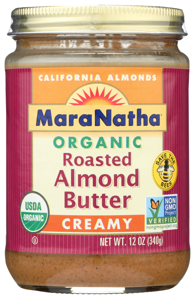 (6 Pack) Maranatha Creamy Roasted Almond Butter, 12 Oz. Jar