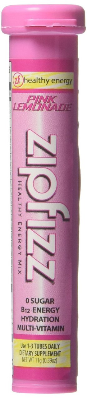 Zipfizz Healthy Sport Energy Drink Mix, Pink Lemonade (20 tubes)