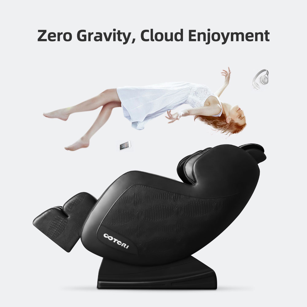 Zero Gravity Massage Chair Recliner, Full Body Massage Chair Recliner, Electric Back Massaging Chairs w/Bluetooth Speaker&Foot Rollers, Massage Chair for Office, Mother's Day Father's Day Gift, W10823