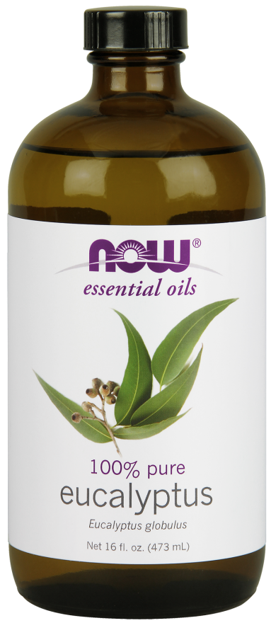 (2 Pack) NOW Pure Eucalyptus Oil, 16 Fl Oz