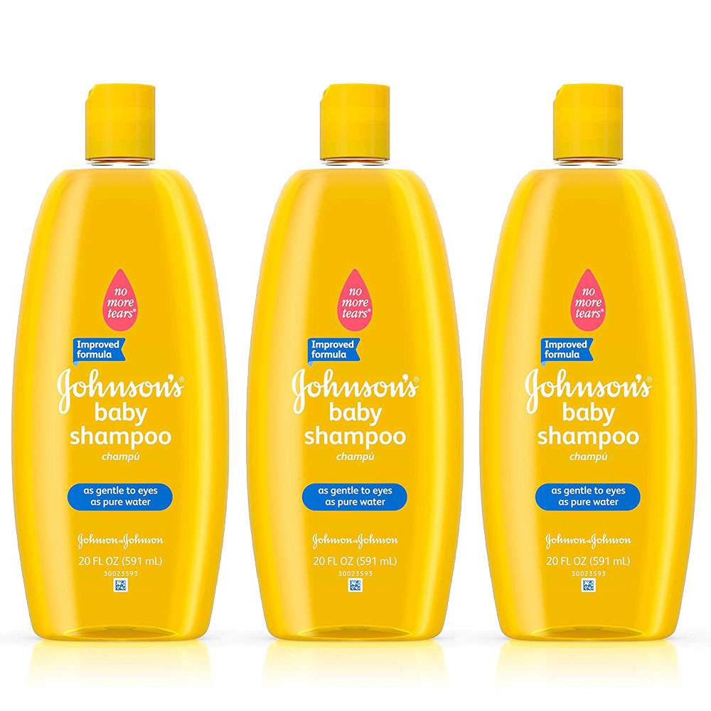 (3 Pack) Johnson's Baby Shampoo - No More Tears - 20 fl oz