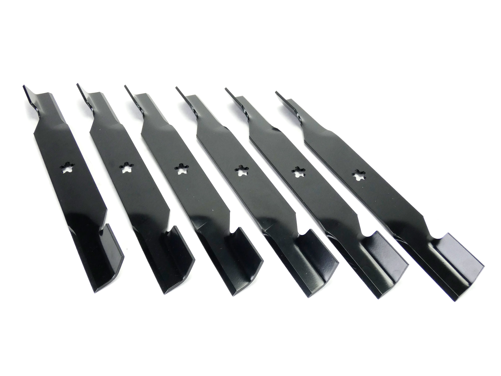 (6) Replacement Craftsman Poulan Husqvarna Mower Blades for 54" Decks 187254 187256