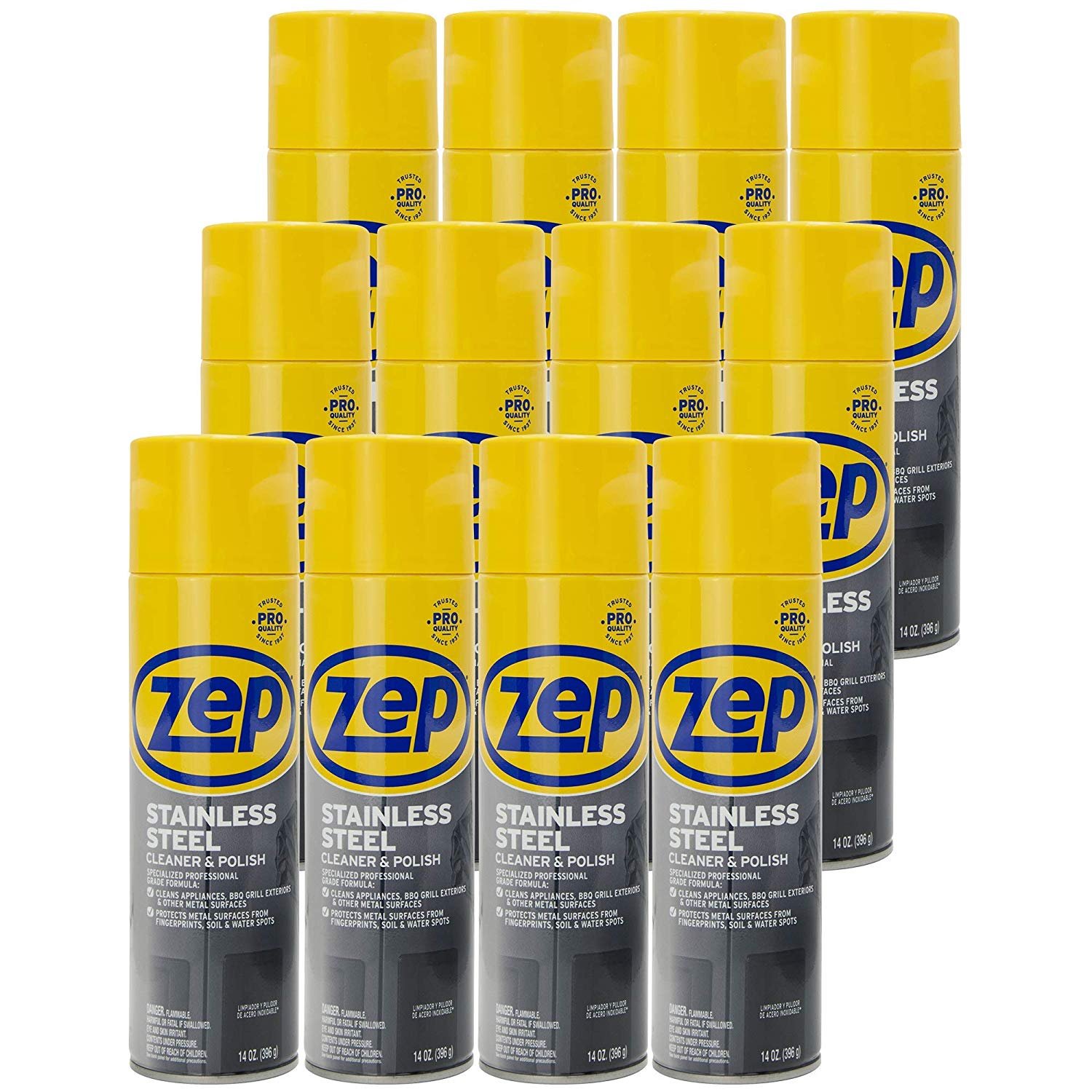 Zep Stainless Steel Cleaner & Polish ZUSSTL14 (CASE of 12)
