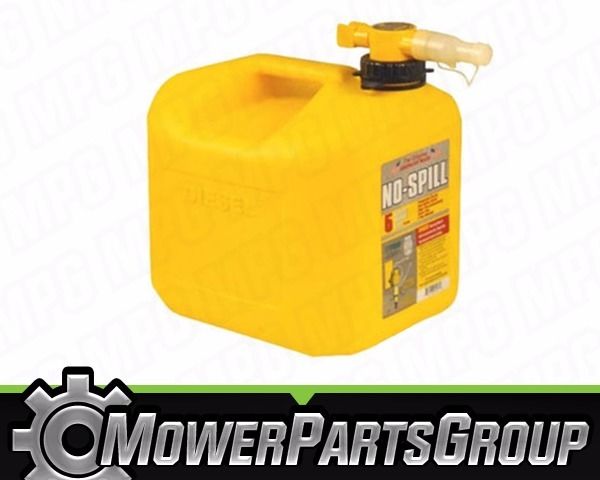 (1) No-Spill Diesel Fuel Can 5 gallon - EPA Approved