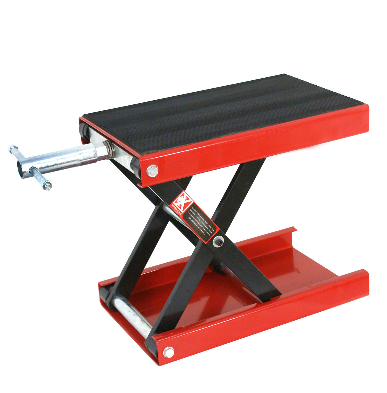 Zeny 1100 LB Wide Deck Scissor Lift Jack Stand Motorcycle Center Hoist Bikes ATVs