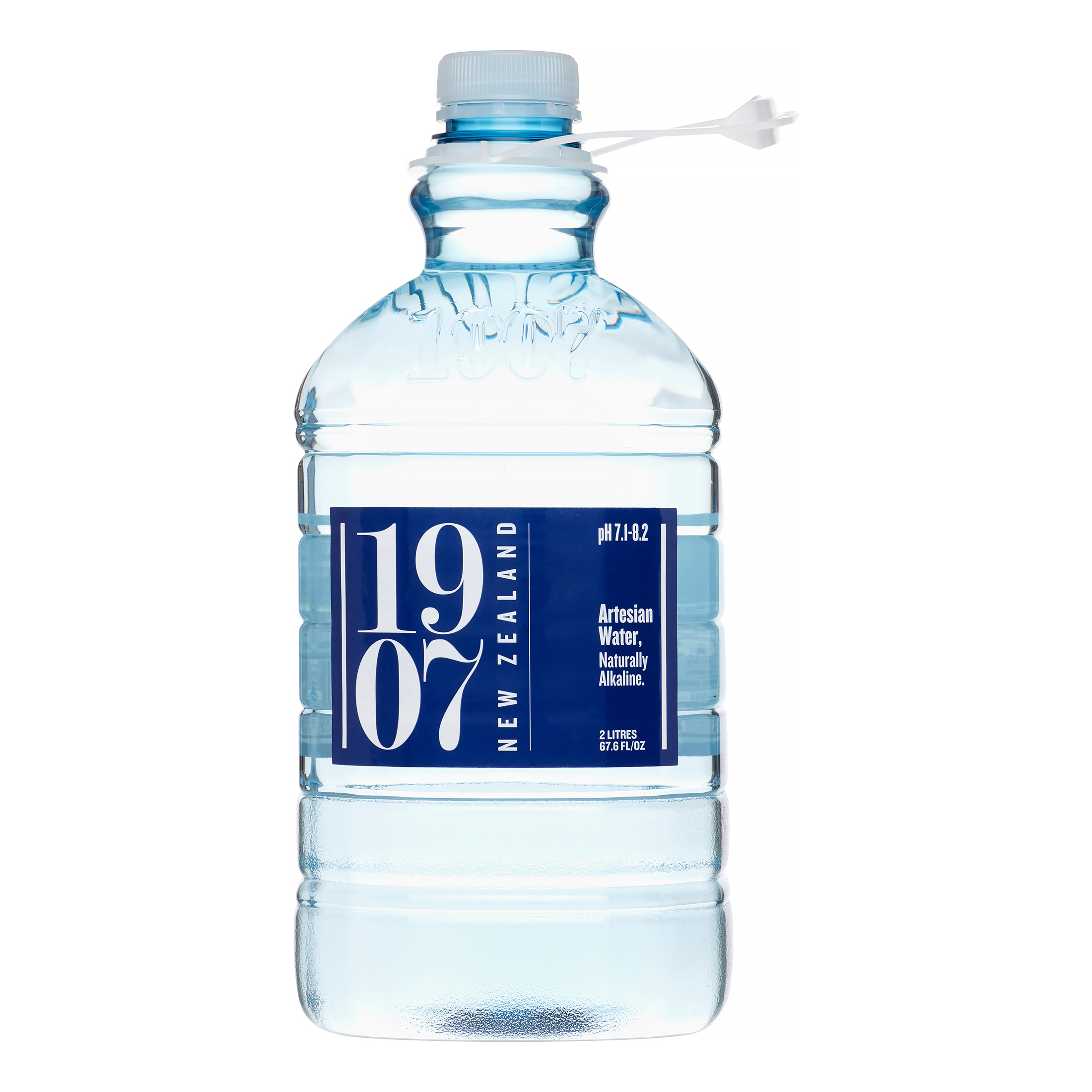 (8 Pack) 1907 New Zealand Artesian Water, 67.6 Fl Oz.
