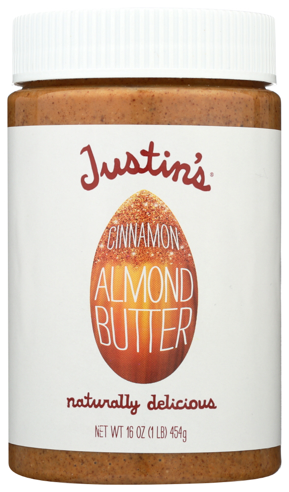 (6 Pack) Justin'S Nut Butter Almond Butter - Cinnamon, 16 Oz