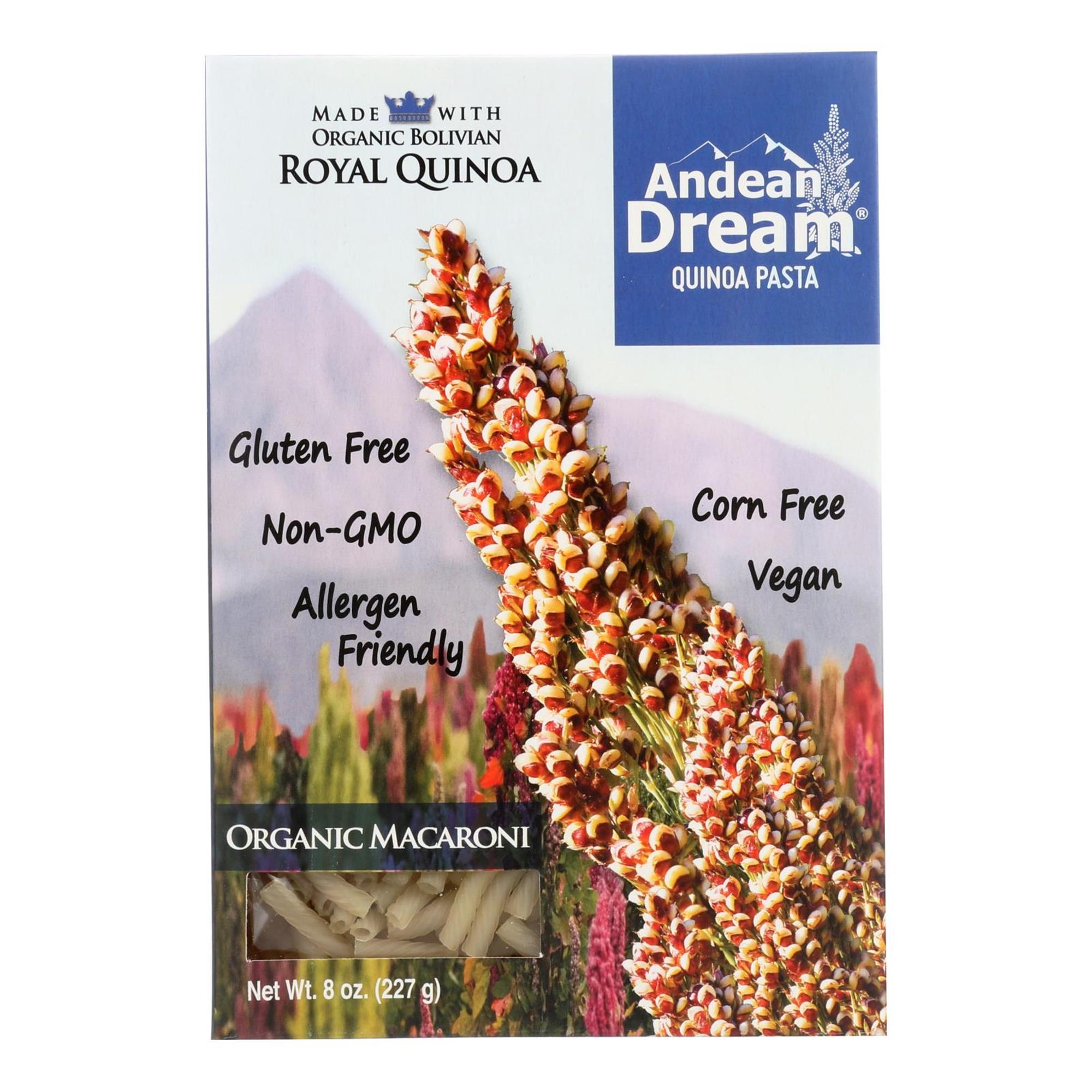 (12 Pack) Andean Dream Quinoa Pasta, 8 Oz