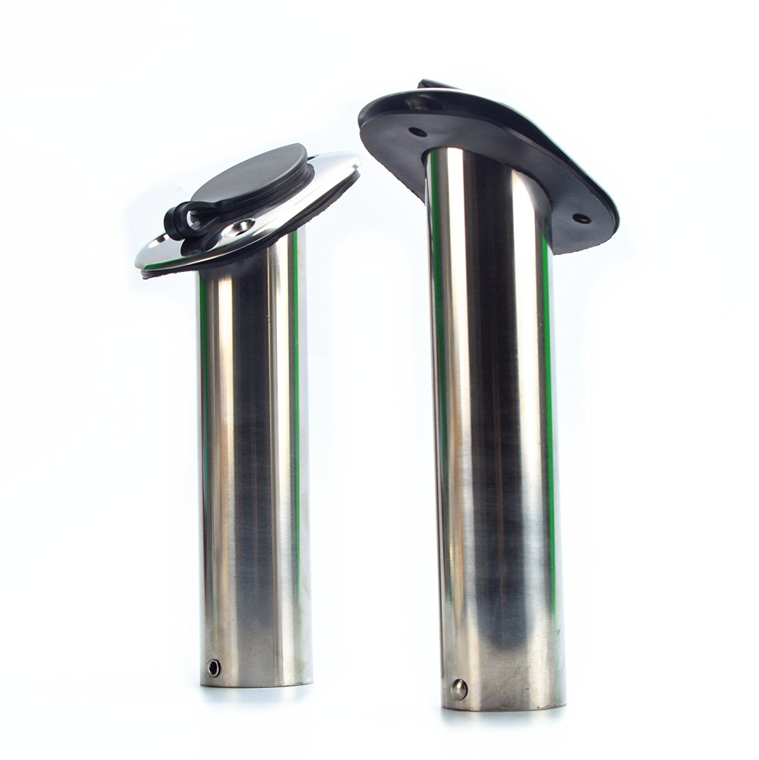 (2x) 30 Degree ROD Holders Stainless Steel Rubber Cap, Liner, Gasket, Fast shipping.,Amarine-made