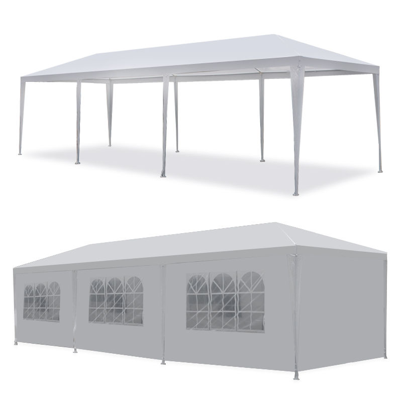 Zeny White outdoor Wedding Party Tent 10' 20' 30' patio Gazebo Canopy Removable Walls