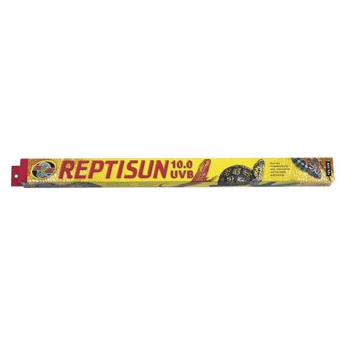 Zoo Med T8 ReptiSun 10.0 UVB Reptile Lamp, 25 Watt