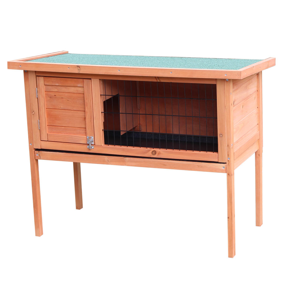 Zimtown 36" Waterproof Wooden Rabbit Hutch Pet Animal Poultry Cage