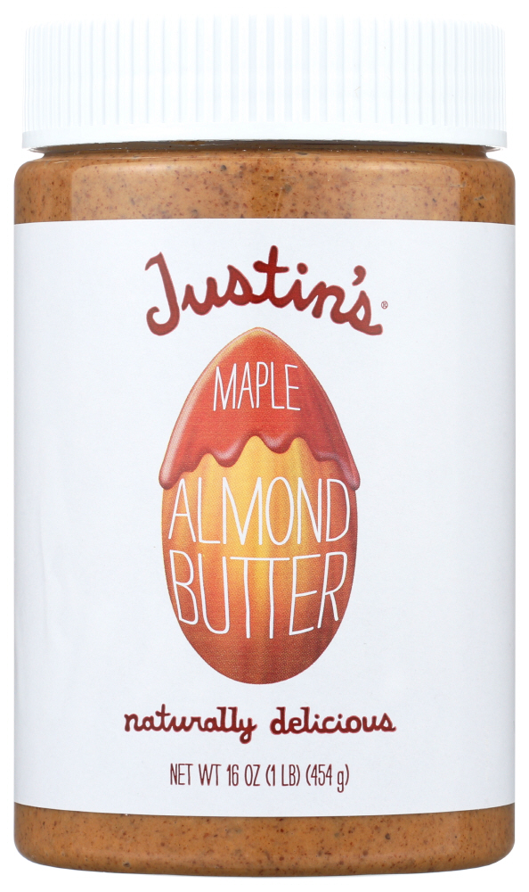 (6 Pack) Justin'S Maple Almond Butter, 16 Oz.
