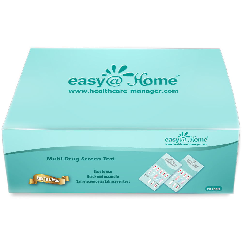 (25 Pack) Easy@Home 6 Panel Instant Urine Drug Test EDOAP-264
