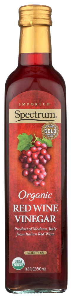 (6 Pack) Spectrum Naturals Organic Red Wine Vinegar